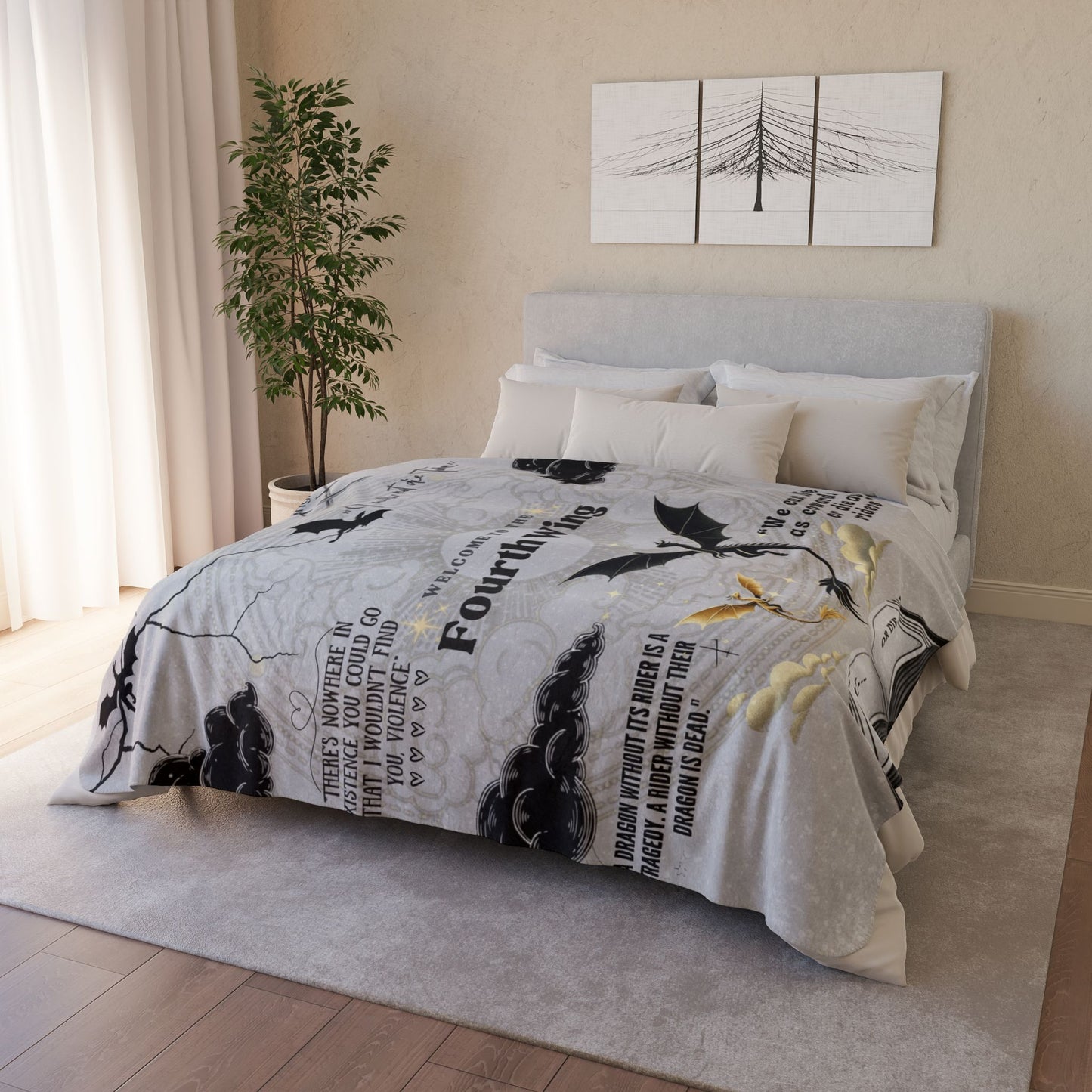 Rider’s Embrace “Fourth Wing” Blanket